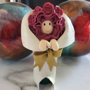 Girl in Roses Figurine